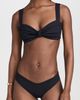Montce Montce Lulu Bikini Bottoms Black Rib - 4