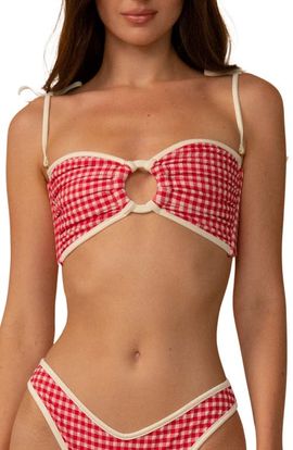 MONTCE MONTCE Lulu Gingham Bikini Bottoms