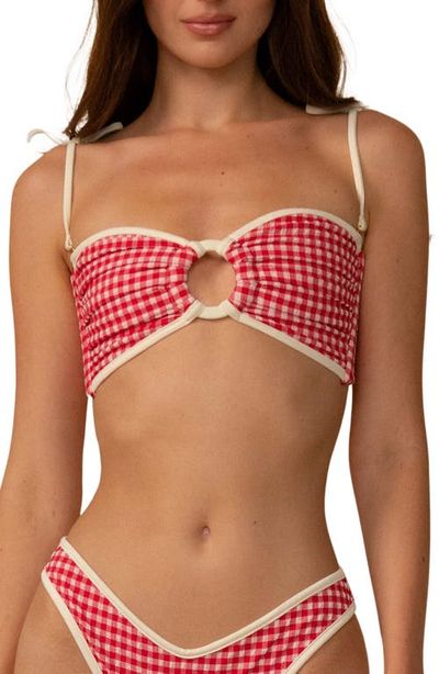 MONTCE MONTCE Lulu Gingham Bikini Bottoms