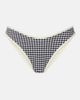 Montce Montce Lulu gingham seersucker bikini bottoms - 1