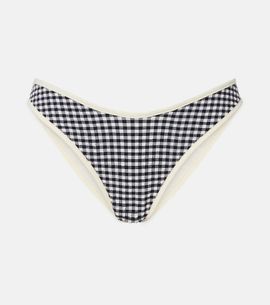 Montce Montce Lulu gingham seersucker bikini bottoms