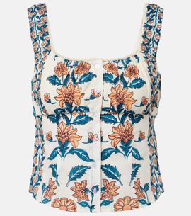 Montce Montce Mandy floral cotton top