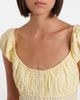 Montce Montce Millie gingham top - 3