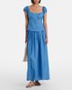 Montce Montce Millie plaid cotton maxi skirt - 2