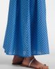 Montce Montce Millie plaid cotton maxi skirt - 4