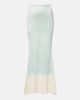 Montce Montce Natalia lace-trimmed satin slip skirt - 1