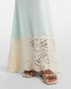 Montce Montce Natalia lace-trimmed satin slip skirt - 4