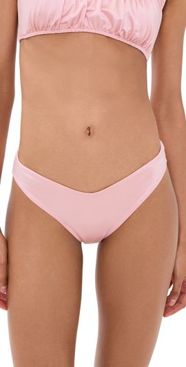Montce Montce Pale Blush Silkie Lulu Bikini Bottoms Pale Blush Silkie
