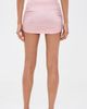 Montce Montce Pale Blush Silkie Ruched Micro Skirt Pale Blush Silkie - 3