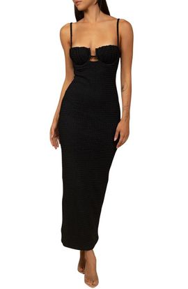 MONTCE MONTCE Petal Crochet Cover-Up Maxi Dress