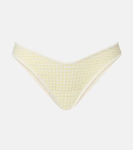 Montce Montce Polly gingham bikini bottoms