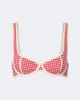 Montce Montce Romy gingham seersucker bikini top - 1