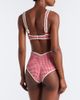Montce Montce Romy gingham seersucker bikini top - 4