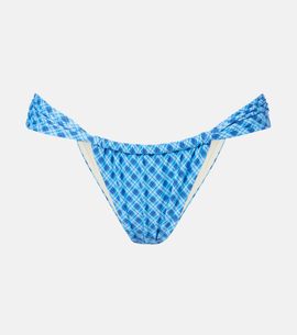 Montce Montce Sandra plaid bikini bottoms