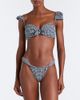 Montce Montce Sandra polka-dot seersucker bikini bottoms - 2