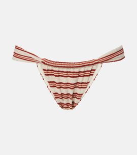 Montce Montce Sandra striped bikini bottoms