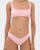 Montce Montce Silkie Zoe Bikini Top Pale Blush Silkie - 5