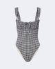 Montce Montce Victoria gingham swimsuit - 1