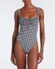 Montce Montce Victoria gingham swimsuit - 2