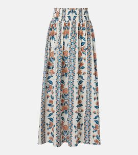 Montce Montce Winona floral cotton maxi skirt