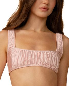 Montce Montce Zoe Pale Blush Silkie Bikini Top