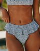 Montce Tamarindo Ruffle High-Waist Bikini Bottoms - 2