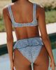 Montce Tamarindo Ruffle High-Waist Bikini Bottoms - 3