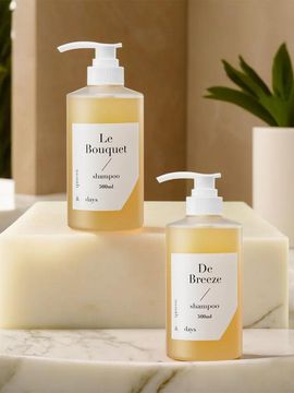 month&days [Set of 2] Perfume Hair Care Shampoo 500ml (Choose 1 from 5 types)