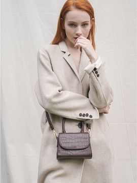 Monthly object Coco mini bag brown