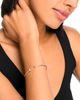 Moon & Meadow Moon & Meadow 14K Yellow Gold Emerald Cut Lab Grown Diamond Flexible Cuff Bracelet - 2