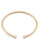 Moon & Meadow Moon & Meadow 14K Yellow Gold Emerald Cut Lab Grown Diamond Flexible Cuff Bracelet - 3