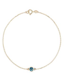 Moon & Meadow Moon & Meadow 14K Yellow Gold Evil Eye Bracelet