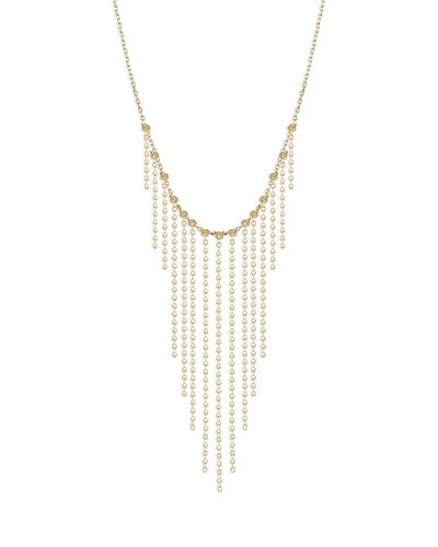 Moon & Meadow Moon & Meadow 14K Yellow Gold Fringe Collar Necklace, 16