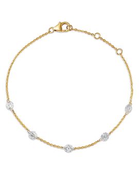 Moon & Meadow Moon & Meadow 14K Yellow Gold Lab Grown Diamond Bracelet