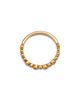 Moon & Meadow Moon & Meadow 14K Yellow Gold Multi Sapphire Bezel Stack Ring - 3