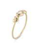 Moon & Meadow Moon & Meadow 14K Yellow Gold Triple Heart Ring - 2