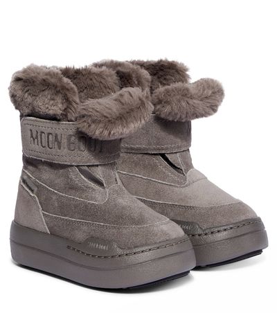 Moon Boot Kids Moon Boot Kids Junior Park suede snow boots