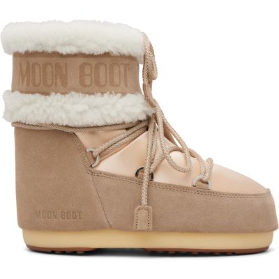 Moon Boot Moon Boot Beige Icon Low Pearly Plus Boots