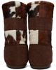 Moon Boot Moon Boot Brown Icon Archive 1985 Cow Hide Boots - 2