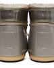 Moon Boot Moon Boot Gold & Taupe Icon Low Glance Satin Boots - 2