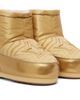 Moon Boot Moon Boot Gold Icon Low No Lace Comet Chrome Boots - 4