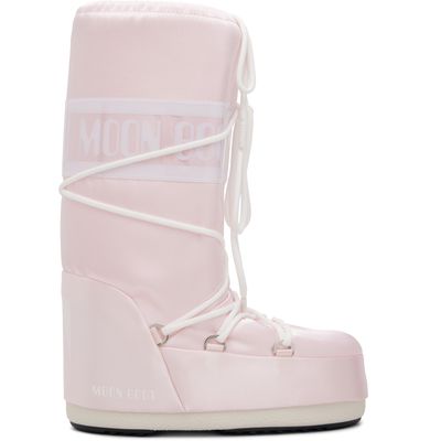 Moon Boot Moon Boot Pink Icon Rose Pearly Tall Boots
