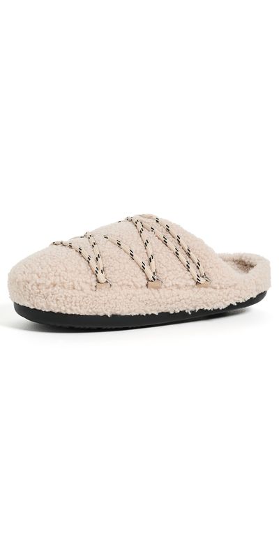 Moon Boot Moon Boot Teddy Sherpa Slippers Sand