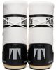 Moon Boot Moon Boot White & Black Icon Nylon Tall Boots - 2