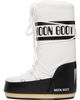 Moon Boot Moon Boot White & Black Icon Nylon Tall Boots - 3