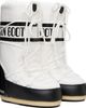 Moon Boot Moon Boot White & Black Icon Nylon Tall Boots - 4