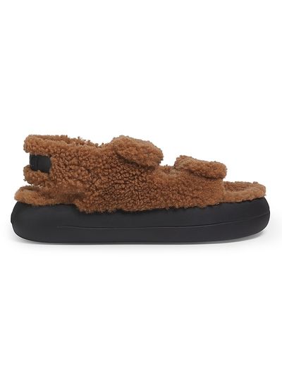 Moon Boot Women's Moon Boot Shearling Sandals