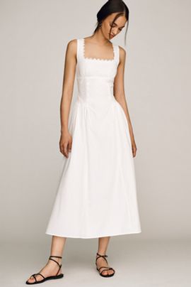 martin grant gathered drop waist silk midi dress Moon River Savannah Peplum Top