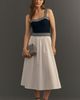 Moon River Knit Twofer Midi Dress - 1