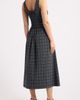 MOON RIVER MOON RIVER Drop Waist Sleeveless Midi Dress - 2